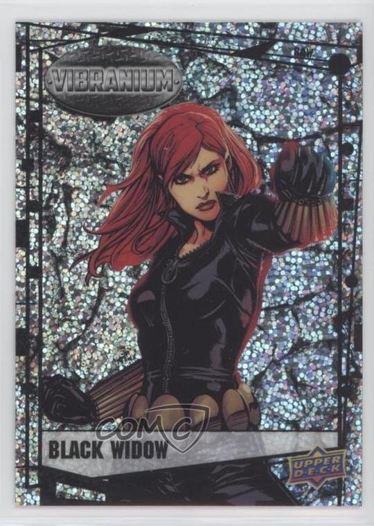 2015 Upper Deck Marvel Vibranium Raw Vibranium Black Widow #36 1j8