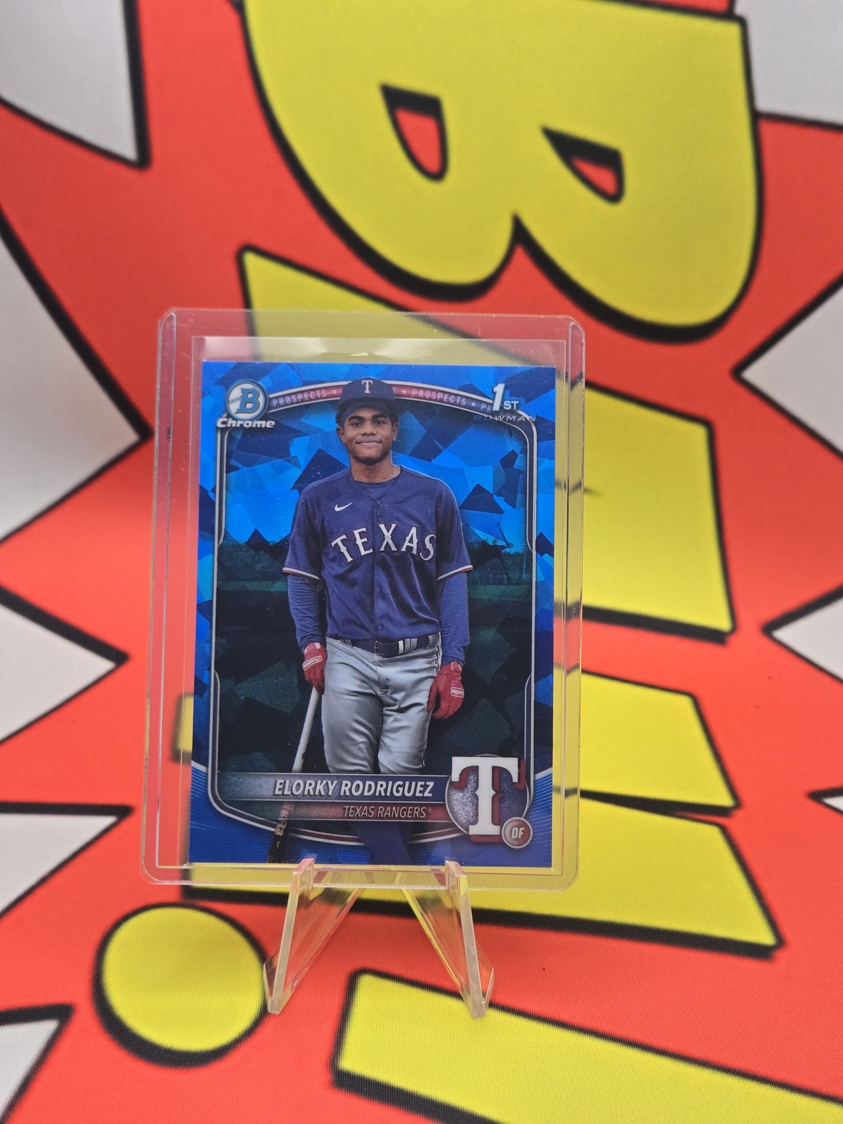 2025 Bowman Chrome Sapphire Edition #BCP-186 Elorky Rodriguez Prospects