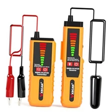F04 Underground Wire Locator Tracer Tone Generator Kit and Probe with Yellow