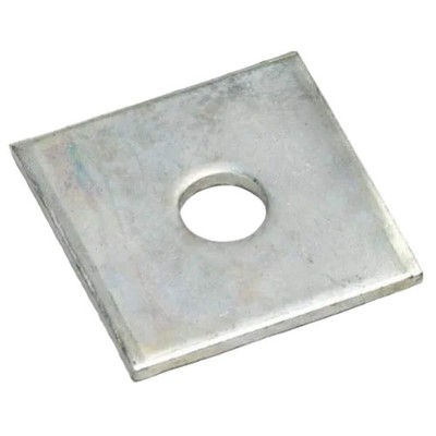 BZP Stahl Vierkantplatte Unterlegscheibe - M6/M8/M10/M12