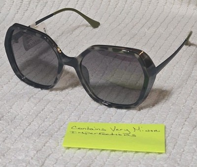 Scratch & Scuffed Christian Siriano Ursula Rx'able Womens Sunglasses Tortoise 