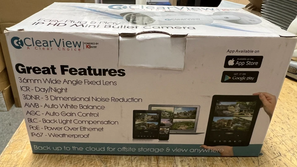 ClearView IPB-70  IP HD Mini-Bullet Camera - Image 2 of 3