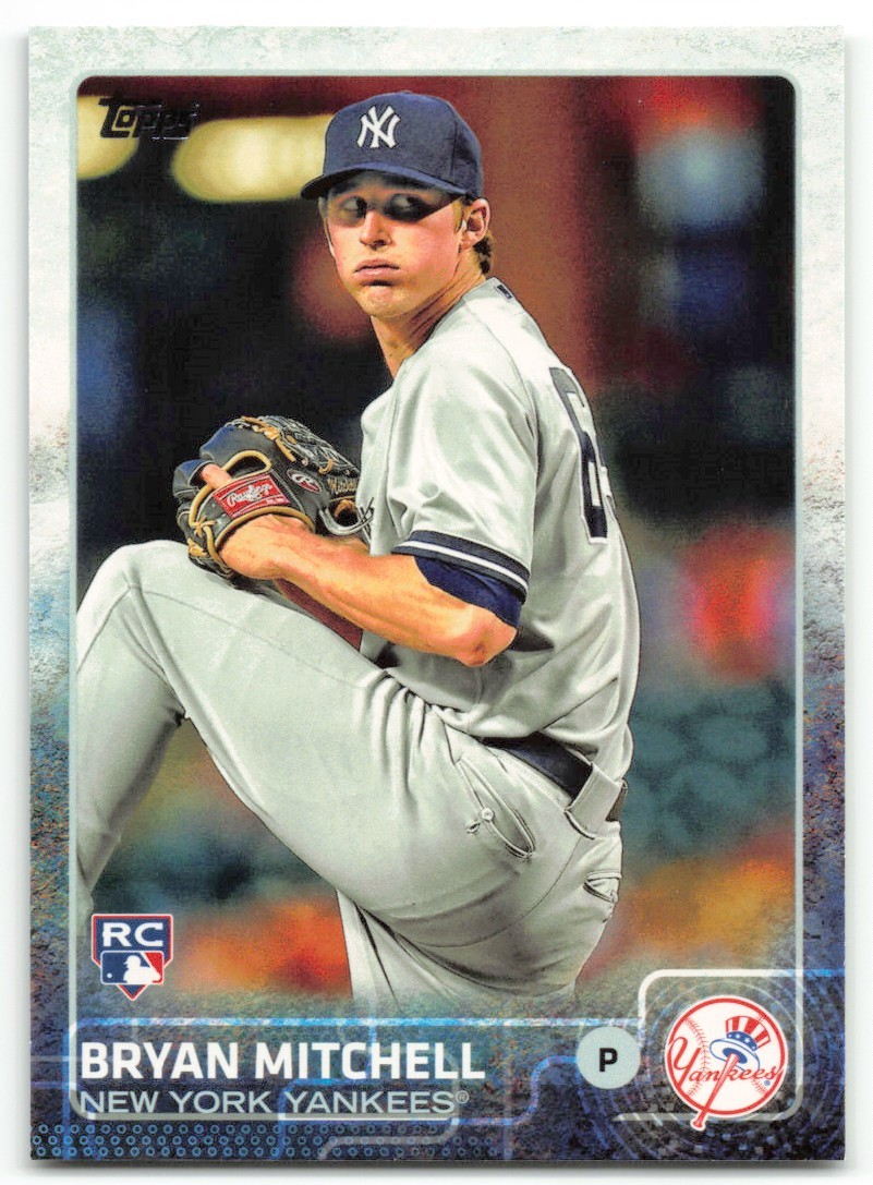 2015 Topps Bryan Mitchell RC New York Yankees #224 Rookie