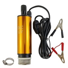 12V 80W Submersible Pump for Fuel Transfer - Diesel, Water, Oil, Liquid Pump