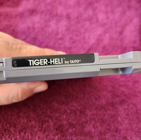Tiger Heli - Nintendo NES - UK PAL A - With Box, Manual and Sleeve - rare