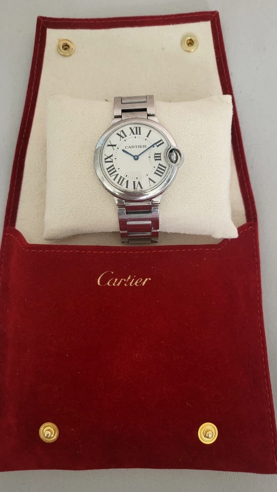 Cartier Ballon Bleu 36mm watch steel, model 457647PX (UNISEX) - Image 2 of 4