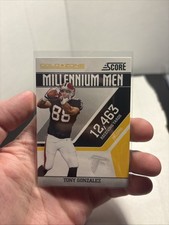 2011 Score Millenium Men Gold Zone Falcons  #19 Tony Gonzalez