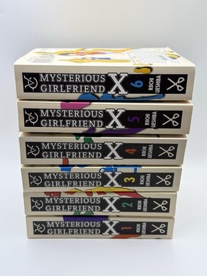 1st Edition Mysterious Girlfriend X Complete Set Volumes 1 - 6 Manga English