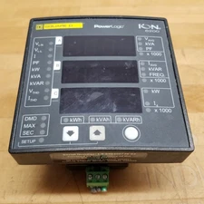 Schneider Electric S620BA0A00 ION 6200 Power Meter, 20-60Vdc 4 Quadrant Metering
