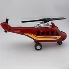 VTG Tonka Helicopter Red 8” Japan Pressed Steel #945 Toy Decor Collectible 1978