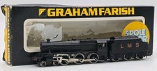 Working Graham Farish NO 1801 LMS Black N-Gauge Locomotive No 5041 Boxed Train