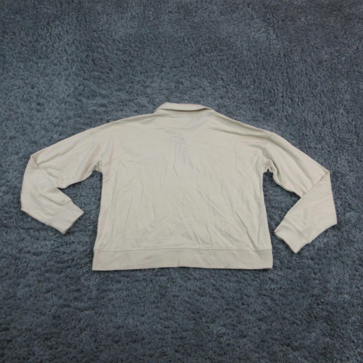 Threads 4 Thought Pullover Womens Medium Beige Co… - image 11