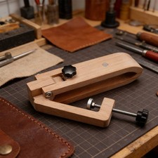 Adjustable Leather Craft Clamp Foldable Design Leather Stitching Clamp