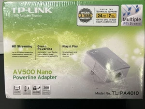 TP-Link AV500 Nano Powerline Adapter TL-PA4010 New