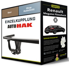 Starre Anhängerkupplung für RENAULT Megane Fliessheck 08-12 III Typ BZ0 Auto Hak