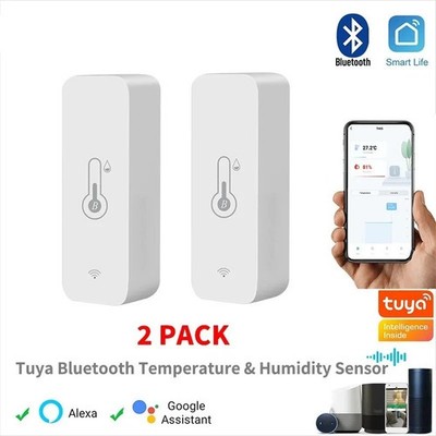 2 x WiFi Thermometer Hygrometer Innen Smart Wlan APP Kontrolle Temperatursensor