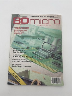 80 Micro Magazine Tandy Users March 1984 - The Model 4P Love At First Sight