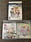 PS3 Lot Tales Of Symphonia Chronicles Graces Xillia Limited