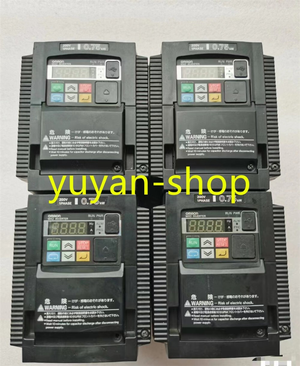 1PC USED OMRON 3G3MX2-AB007-V1 Inverter AC Drive 0.75KW 220V #T59A YS