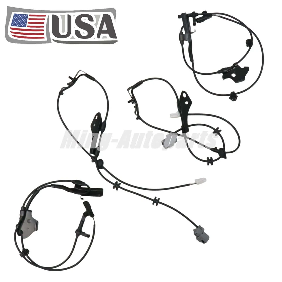 4pcs Sensor de velocidad de rueda ABS delantero y trasero para Toyota Prius 2010-15 / Prius C 2012-13 Foto 3 de 4