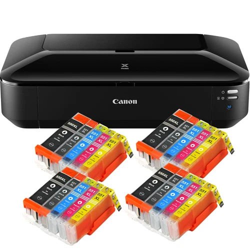 Canon Pixma iX6850 A3 DRUCKER WLAN FOTOS AIR PRINT CLOUD PRINT + 20 XL TINTE NEU