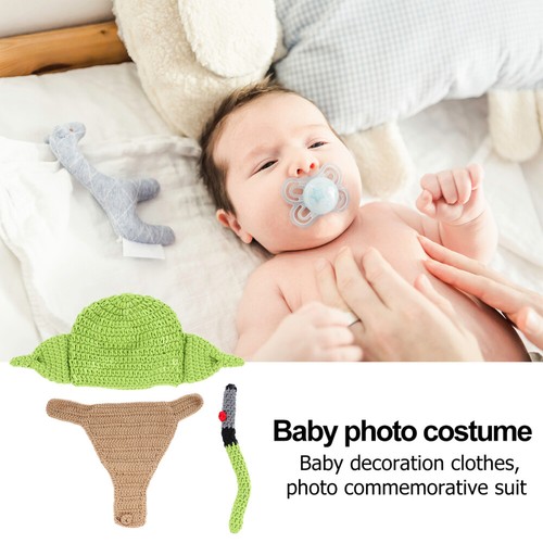 1 Set Adorable Baby Photography Clothing Infant Costume Photography Clothing - Picture 3 of 12