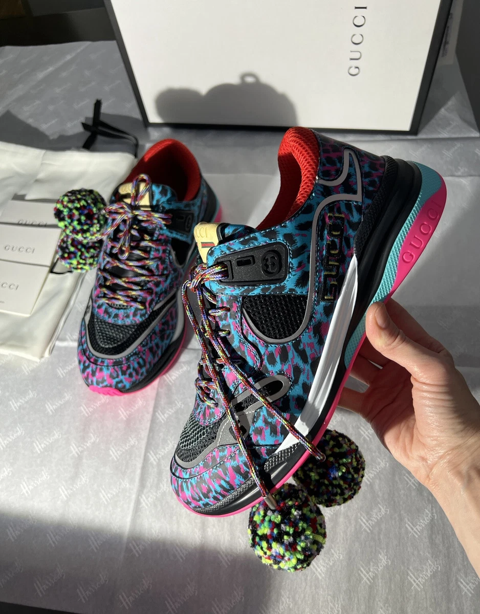 Gucci leopard trainers 2025