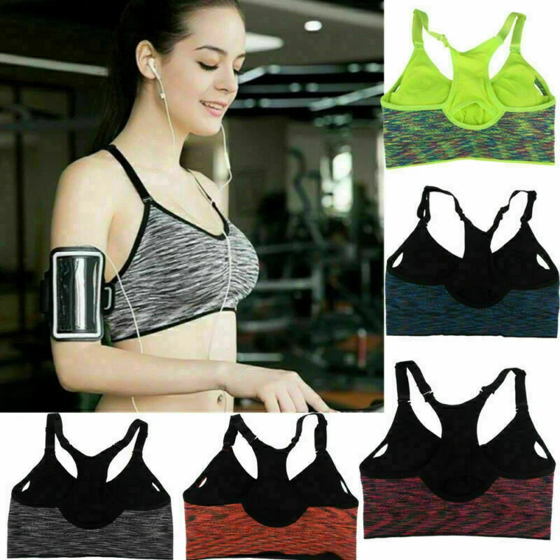 美国女式阻尼运动文胸终极加厚冲击赛车健身背心瑜伽 — 第 4/4 张图片