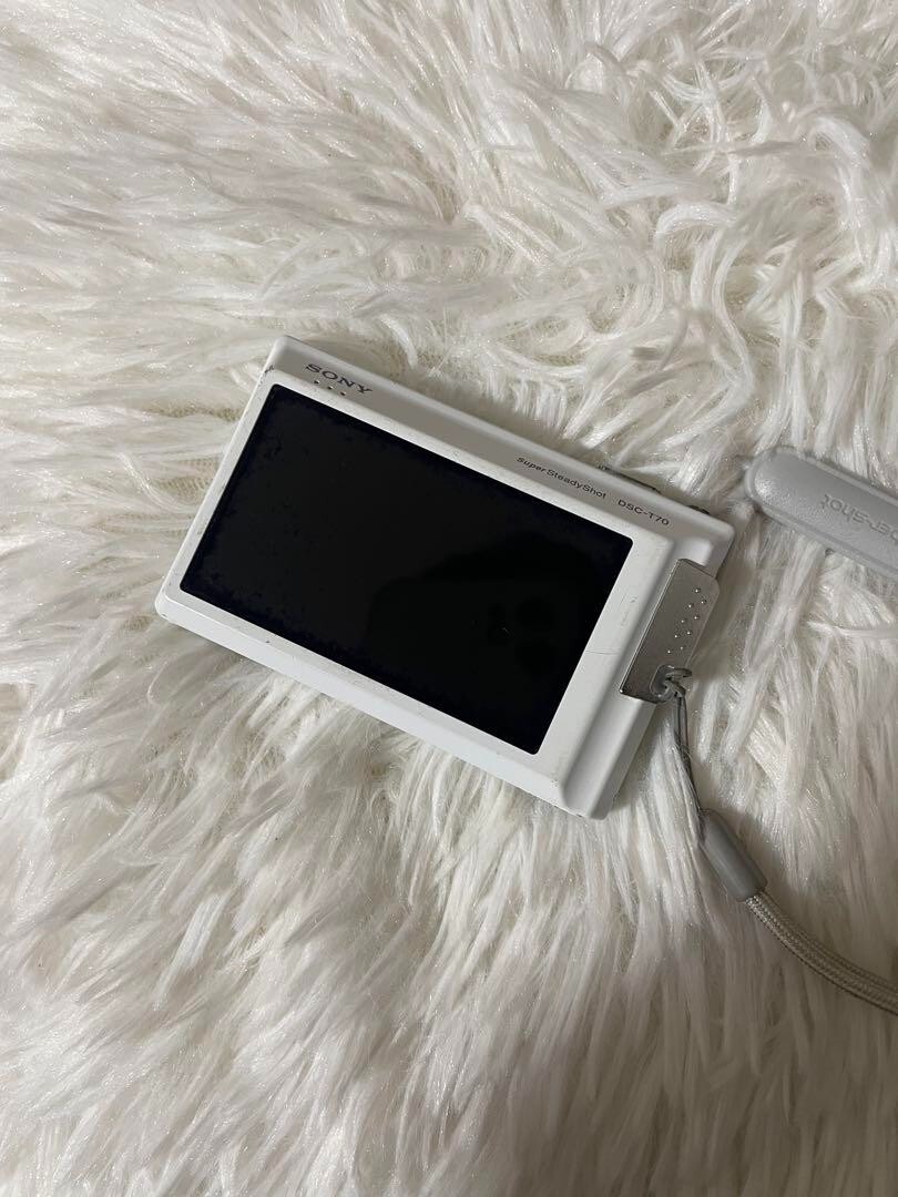 Sony Cyber-shot DSC-T70 white Digital Camera | eBay