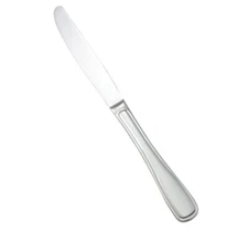 Winco PRINCETON Stainless Silverware Outlined Edge Glossy Flatware Dinner Knife