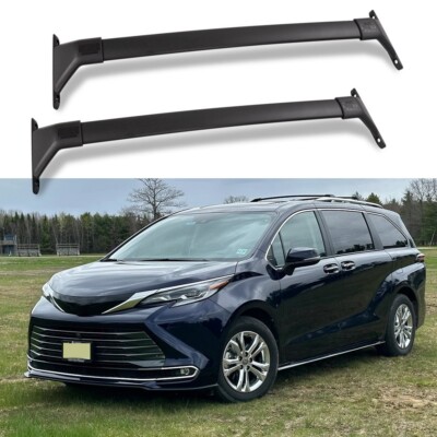 2PCS Cross Bar Fits For Sienna XL40 2021-2025 Roof Rail Rack