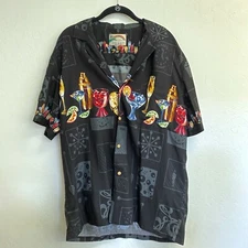 Paradise Found Cocktails Hawaiian Shirt Camp