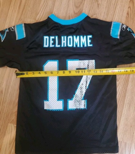 Reebok Jake Delhomme Carolina Panthers Jersey Youth Size Medium 10-12 - Picture 9 of 11