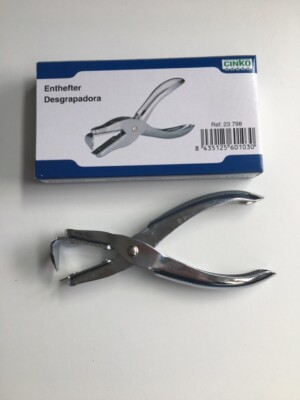 Enthefter-Zange metall Klammerentferner Tacker