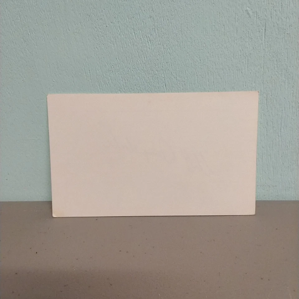 Cliff Drysdale Signed Index Card Autographed Tennis 1972 US Open Win - Image 2 of 2