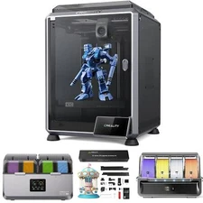 Creality K1C 3D Printer 600mm/s Al Camera with CFS & SpacePi X4 Dryer & 4KG RFID