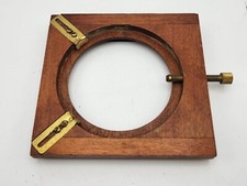 Vintage Eastman Kodak 4in Wooden Adjustable Filter Holder for 2 3/8" to 3 7/8"