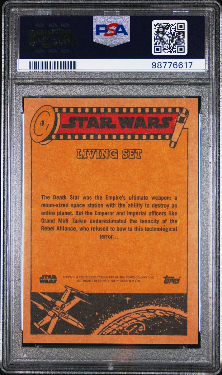 2024 Topps Star Wars Living Set #480 Death Star PSA 10 Gem Mint