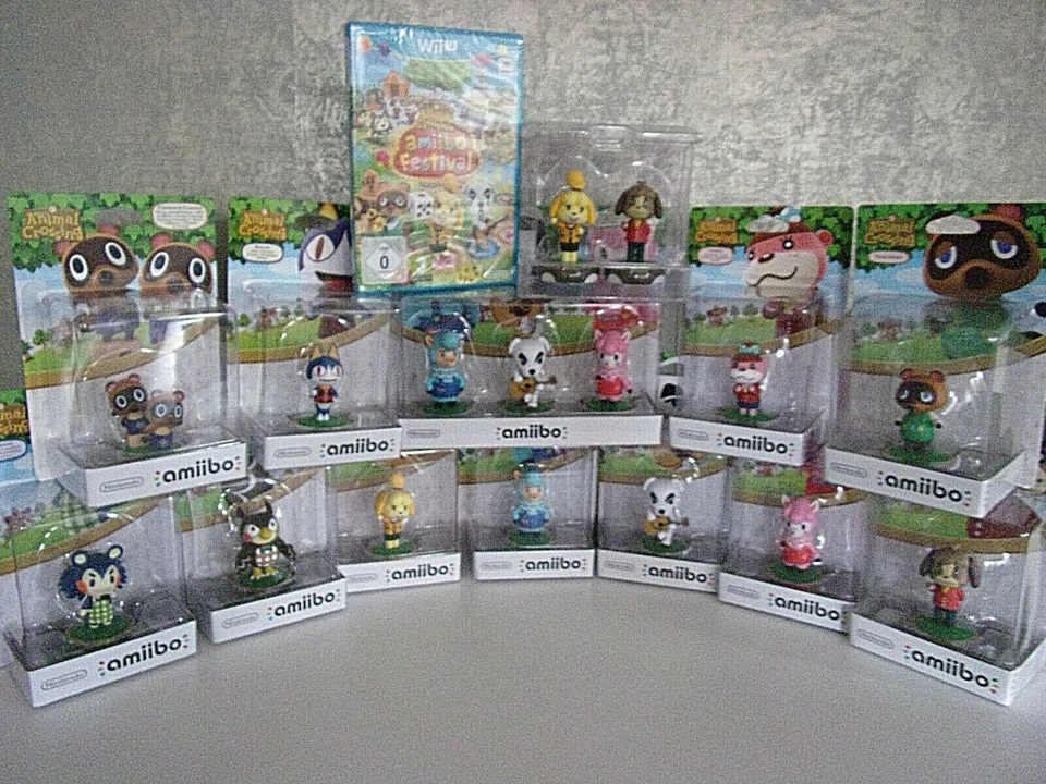 amiibo Animal Crossing (personaggi / gioco WiiU) - a scelta - nuovo e mai giocato