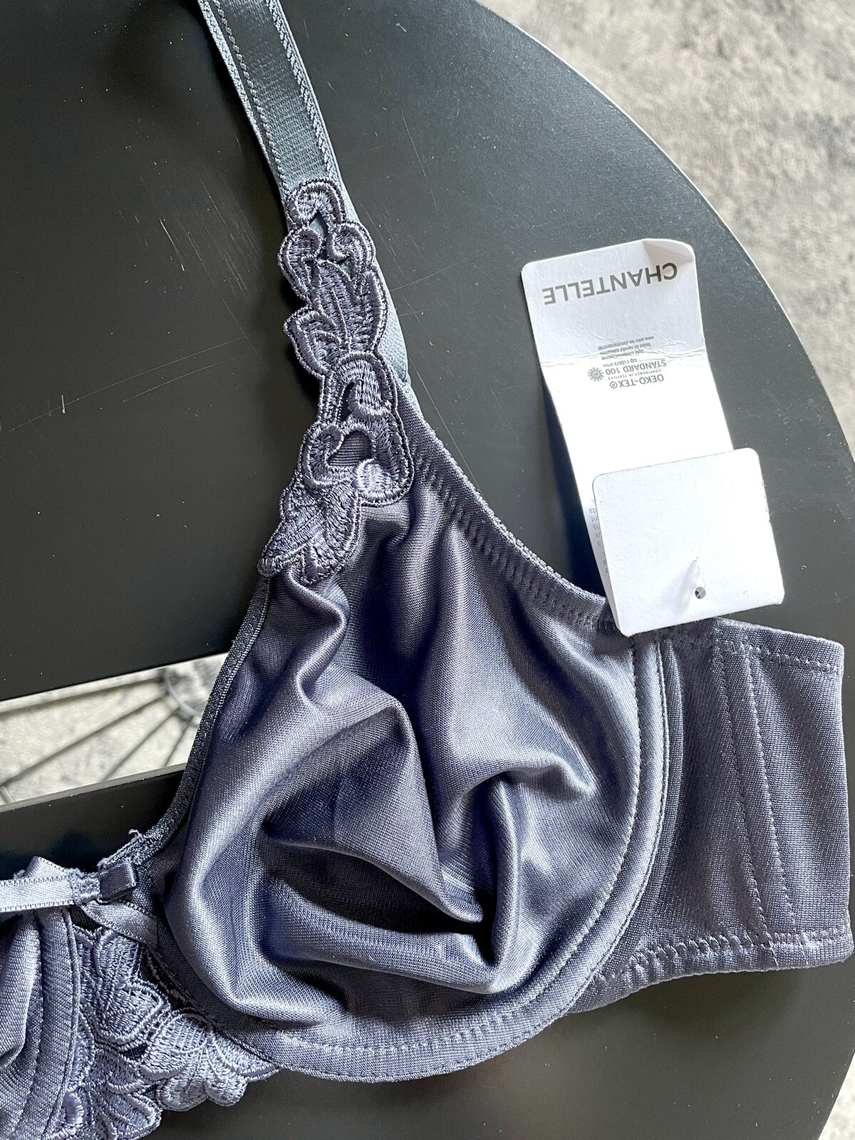 CHANTELLE HEDONA Minimizer Bra 36B ( 80B ) Satin eBay