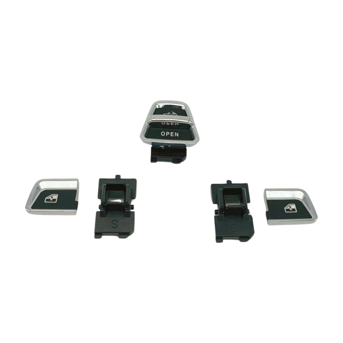 3Pcs Left Right Window Roof Open Switch Button Fits 2009-2014 Ferrari California