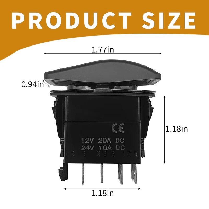 Interruptor de ventana eléctrica izquierda izquierda 3 710004979 para Can-Am Defender HD8 HD10 MAX Foto 4 de 4