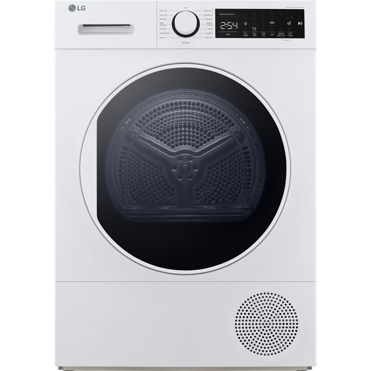 LG FDT208W A++ Heat Pump Tumble Dryer Heat Pump 8 Kg White
