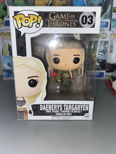 Funko Pop! Vinyl: Game of Thrones - Daenerys (Green/Red Dragon) #03