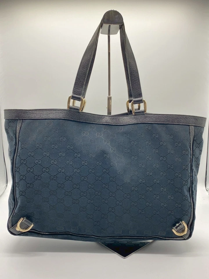 Bolso de Mano Gucci Abbey de Lona Autenticidad - Imagen 2 de 4