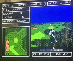 Lee Trevino's Fighting Golf (Nintendo NES, 1989)&nbsp;Authentic Game Cartridge VGC