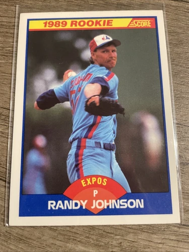 1989 Score - Randy Johnson #645 (RC)