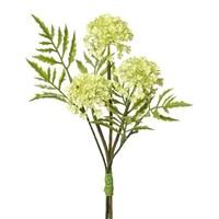 artplants Deko Schneeball Bund Cruva, GrüN, 30Cm