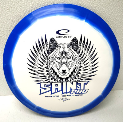 Latitude 64 Saint Pro Kristin Tattar Golf Disc Driver 175g Made in Sweden