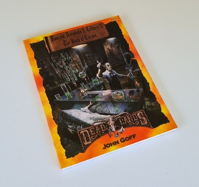 DEADLANDS 'Rascals Varmints & Critters 2: Book of Curses' Weird West RPG Buch